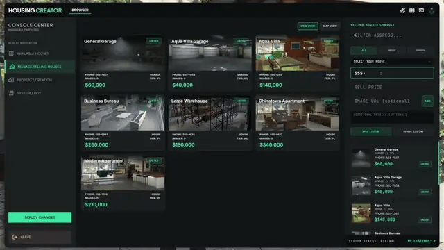Integrated property marketplace