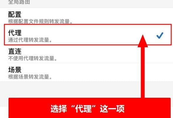 选择代理模式