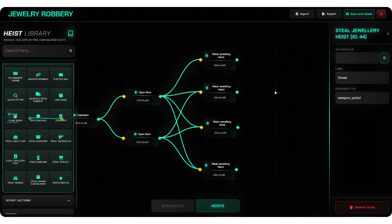 FiveM Robbery Creator Script