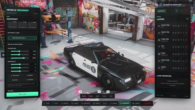 Custom police and law enforcement vehicle designs
