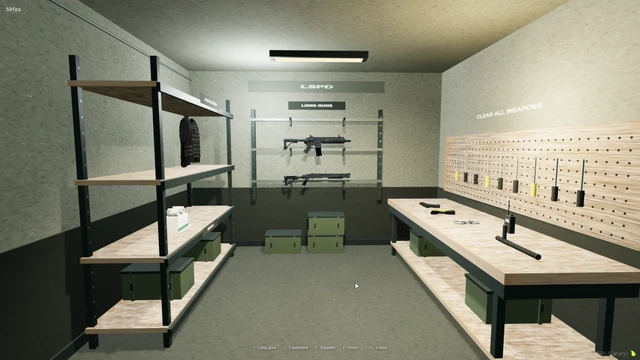 3D police armory